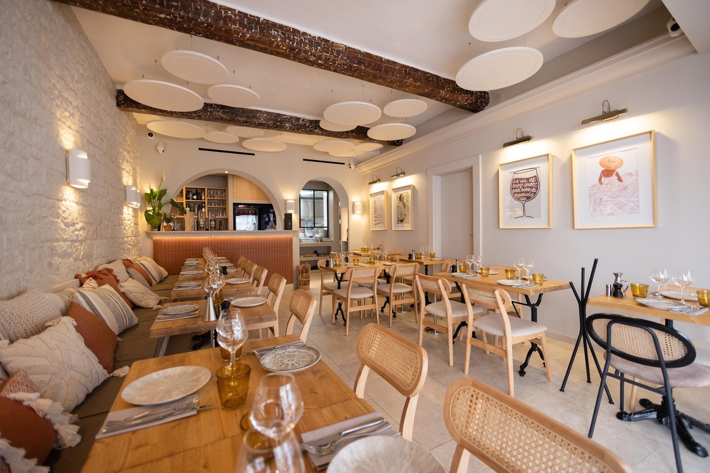 Restaurant salle — Antibes